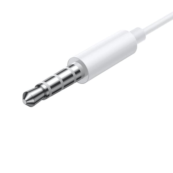 Encok H17 hovedtelefoner med ledning, 3,5 mm minijack, hvid