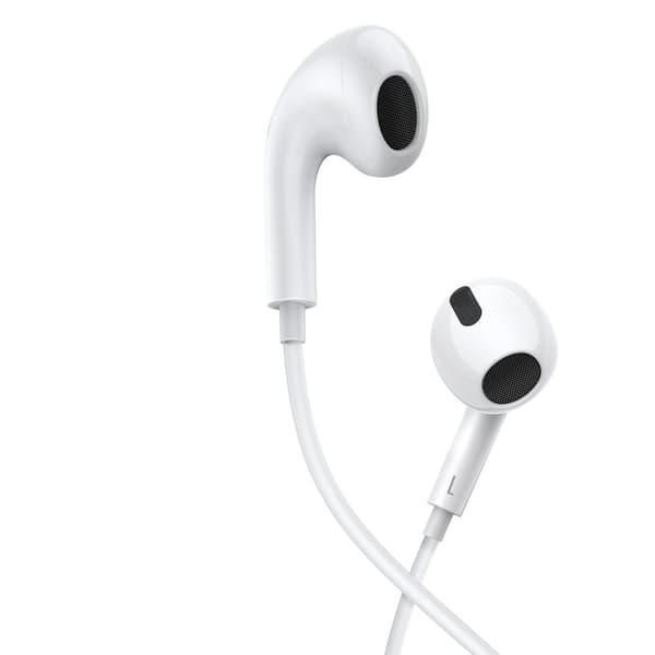 Encok H17 hovedtelefoner med ledning, 3,5 mm minijack, hvid