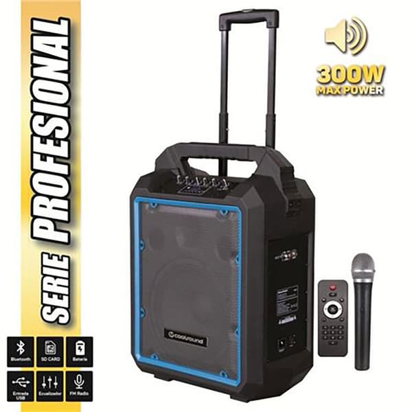 Coolsound Forstærket Højttaler Og Mikrofon Pro 300