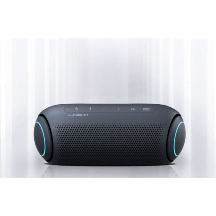 LG XBOOM GO PL5 – Bärbar bluetooth-högtalare – Soundboost – 18 timmars batteritid – IPx5 – Flerfärgad belysning – Blå-svart LG XBOOM GO PL5 – Bärbar bluetooth-högtalare – Soundboost – 18 timmars batteritid – IPx5 – Flerfärgad belysning – Blå-svart
