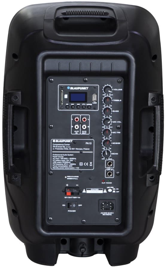 Blaupunkt PA10 bærbar højttaler (sort)