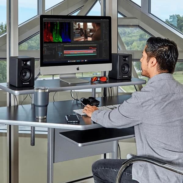 M-AUDIO BX3D3 - Aktiva 2-vägs 3,5" 120W monitorhögtalare (par)