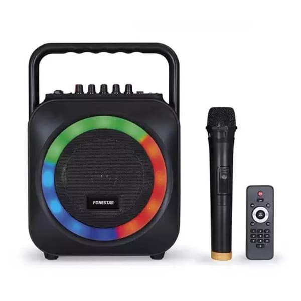 Bärbar Bluetooth-högtalare - 123 - LED Fone - Trådlös - Förstärkare - Vattentålig