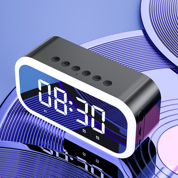 INF Bluetooth-högtalare väckarklocka