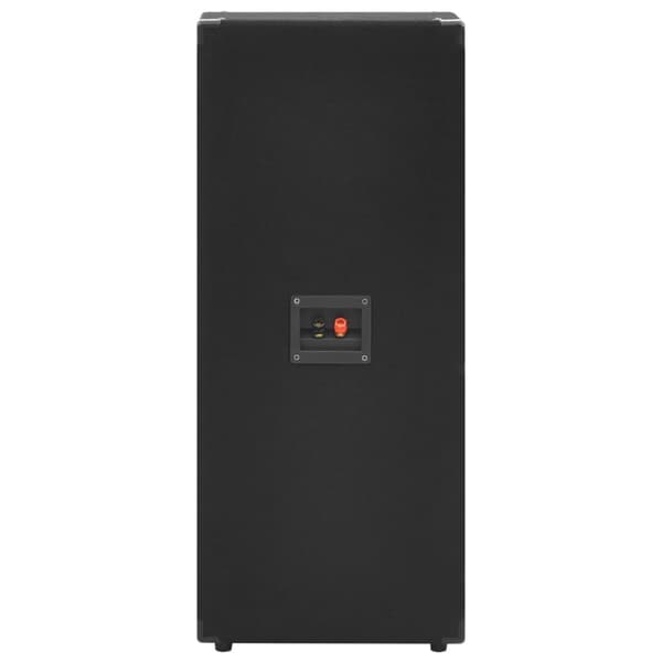 vidaXL professionelle hi-fi-højtalere 2 stk. 1000 W sort - Højttalere