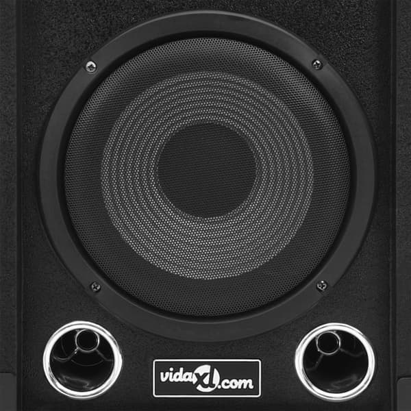 vidaXL prof. passive hi-fi-scenehøjttalere 2 stk. 800 W sort -  Højttalere