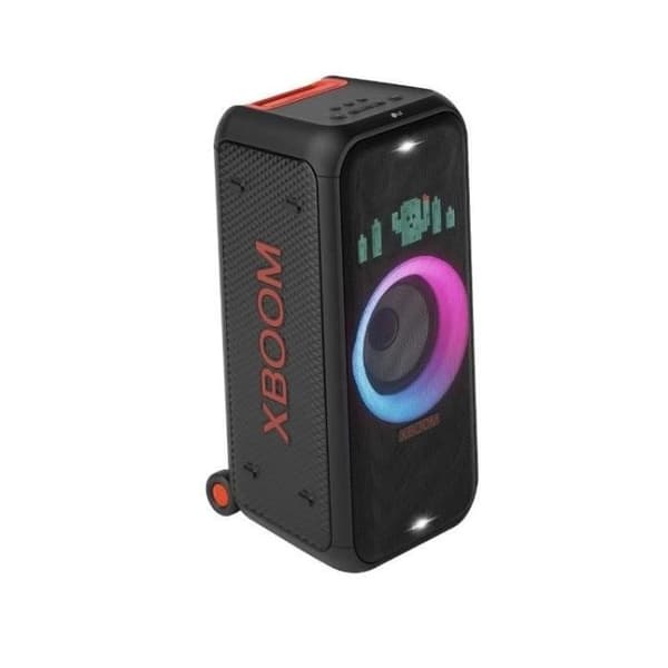 LG XBOOM XL7S trådlös DJ-ljudhögtalare - Bluetooth - 250W - 18h batteritid - IPX4 - Svart