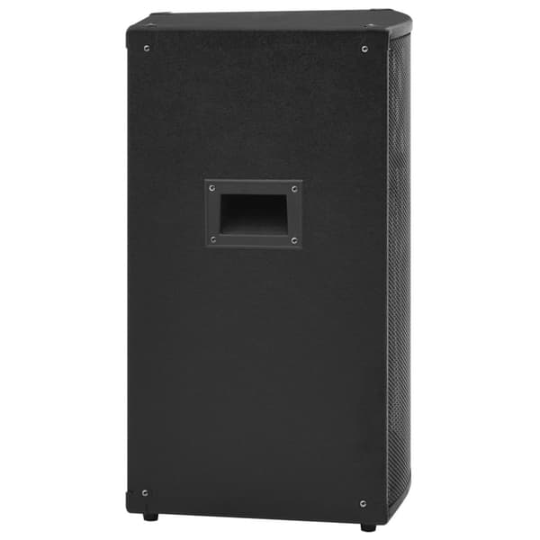 The Living Store Passiiviset Hi-Fi-lavakaiuttimet 1000 W musta 37x37x64 cm -  Kaiuttimet