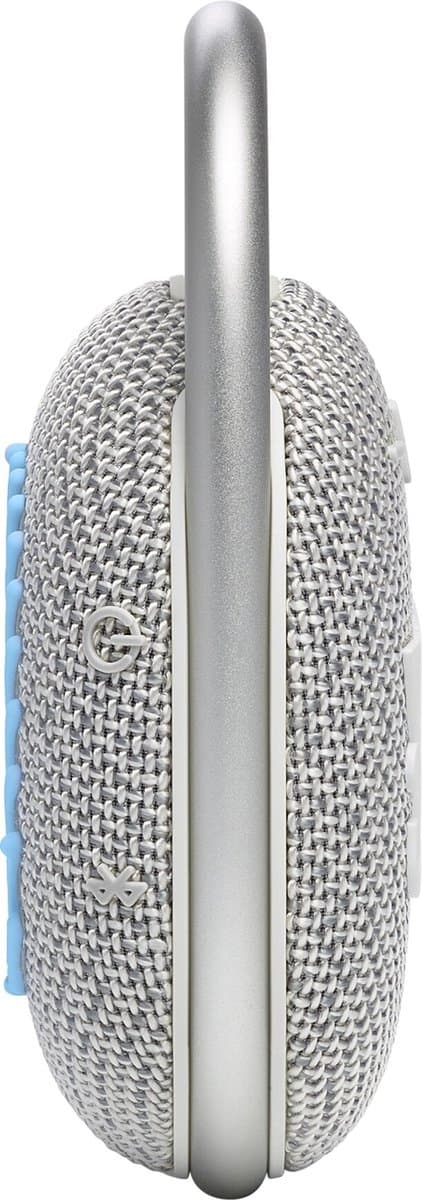 JBL Clip 4 White - Bærbar Bluetooth minihøjttaler