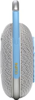 Miniatyrbillede 2 af 6: JBL Clip 4 White - Bærbar Bluetooth minihøjttaler