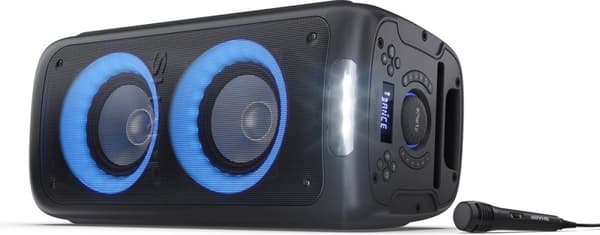 Sharp PS-949 XPARTY Streetbeat Party Speaker - 130W - Mikrofon - Bluetooth