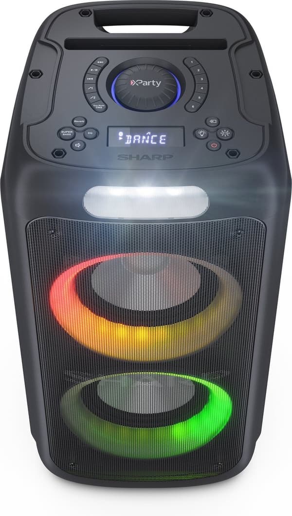 Sharp PS-949 XPARTY Streetbeat Party Speaker - 130W - Mikrofon - Bluetooth