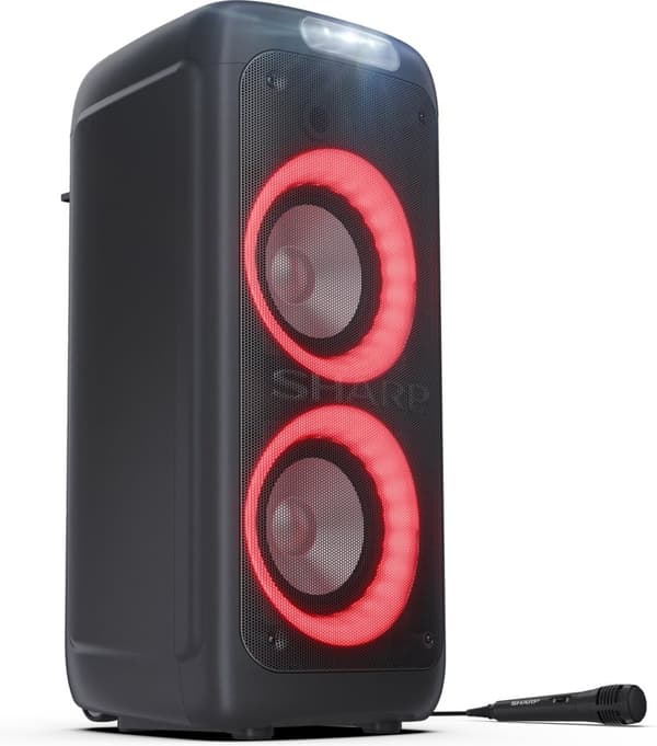 Sharp PS-949 XPARTY Streetbeat Party Speaker - 130W - Mikrofon - Bluetooth