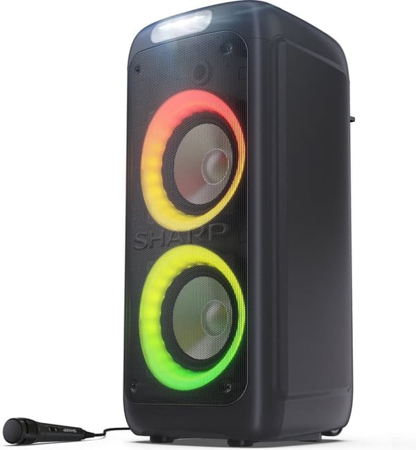 Sharp PS-949 XPARTY Streetbeat Party Speaker - 130W - Mikrofon - Bluetooth