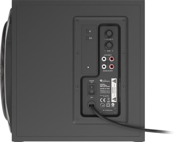 Højttalere Genesis HELIUM 610 60W Sort