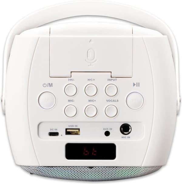 Lenco BTC-060WH-højttaler hvid med ledning og trådløs 20 W (BTC-060WH)