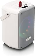 Miniatyrbillede 2 af 9: Lenco BTC-060WH-højttaler hvid med ledning og trådløs 20 W (BTC-060WH)