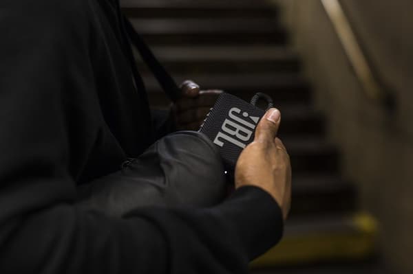 JBL Go 3 - Trådløs Bluetooth Mini Højttaler - Hvid