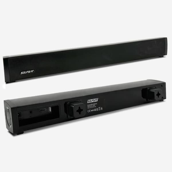 Soundbar 30 watt (12V) med HDMI ARC för husvagn och husbil Kraftfullt ljud på resan