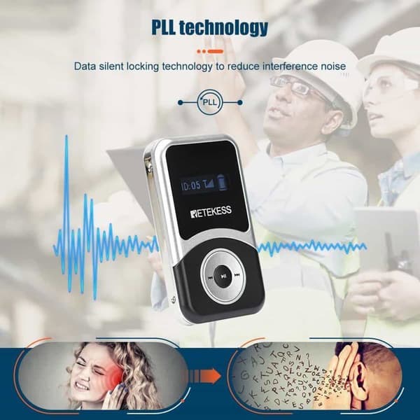 Retekess T130 Tourist Guide System, med laddning 32 platser, NOMAD BÄRBAR MOBIL BLUETOOTH-HÖGTALARE
