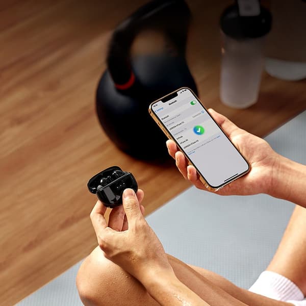 TWS ANC WS106 HiTune T3 trådløse Bluetooth hovedtelefoner, sorte