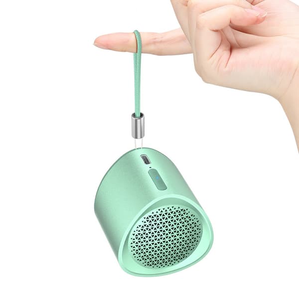 Pieni Mini TWS Nimo Bluetooth 5.3 5W langaton kaiutin, vihreä