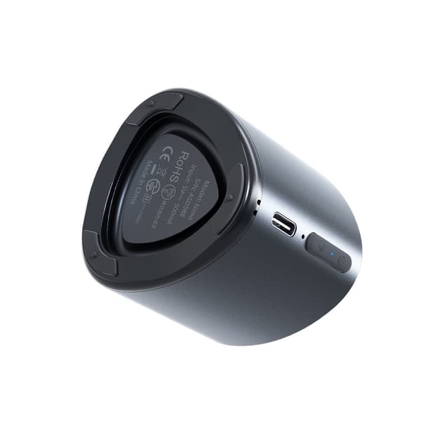 Liten Mini TWS Nimo Bluetooth 5.3 5W trådlös högtalare, svart
