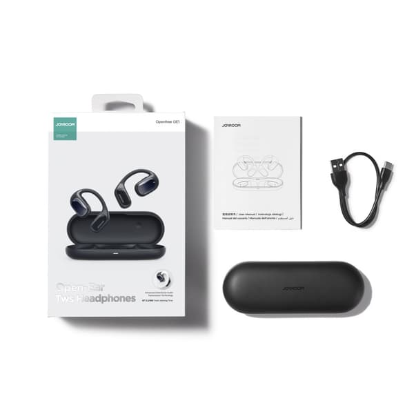 Openfree JR-OE1 langattomat on-ear kuulokkeet, tummansininen