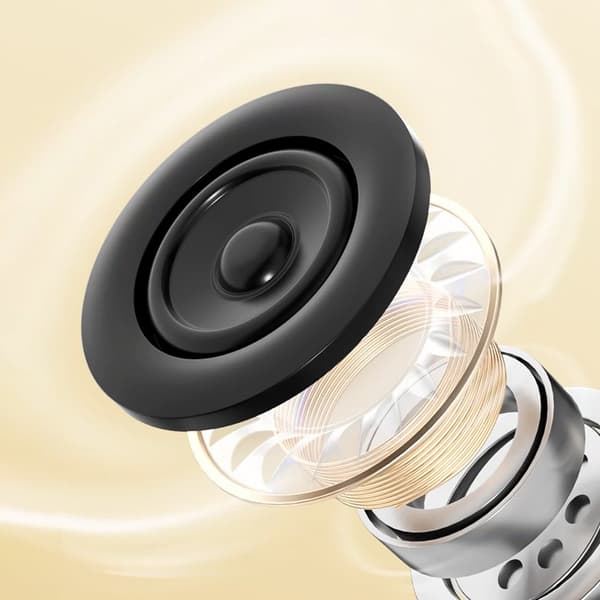 Trådløse ANC Bluetooth 5.3 over-ear hovedtelefoner, hvide