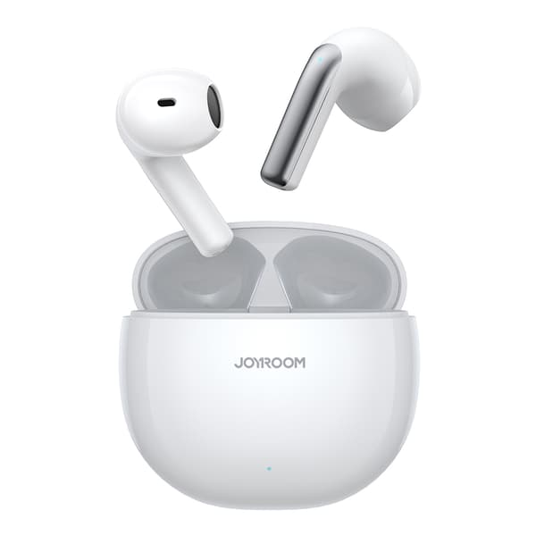 Jpods Series TWS ENC IPX4 trådlösa hörlurar, vita
