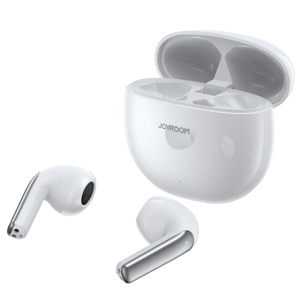 Jpods Series TWS ENC IPX4 trådlösa hörlurar, vita
