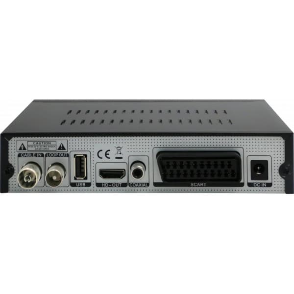Denver DVBC-120 -digitalbox för kabelnätverk