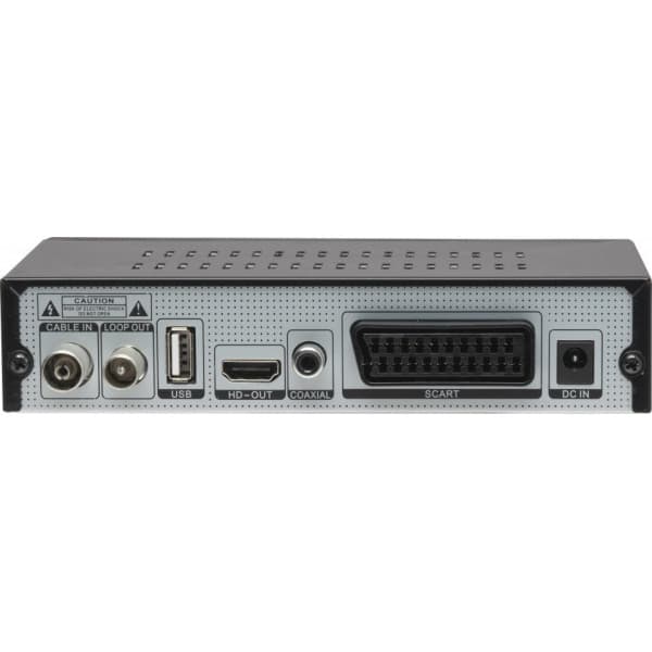 Denver DVBC-120 -digitalbox för kabelnätverk