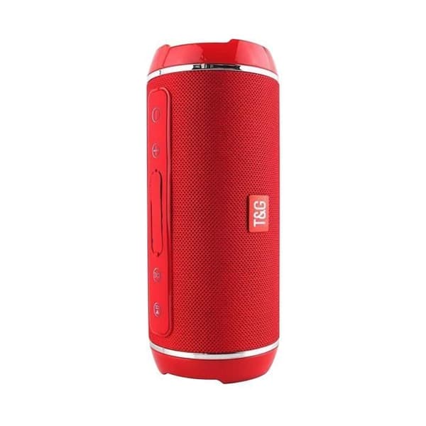BORLAI TG-116 bärbar bluetooth-högtalare vattentät röd - USB/TF/DC 5V - Multifunktionella högtalare