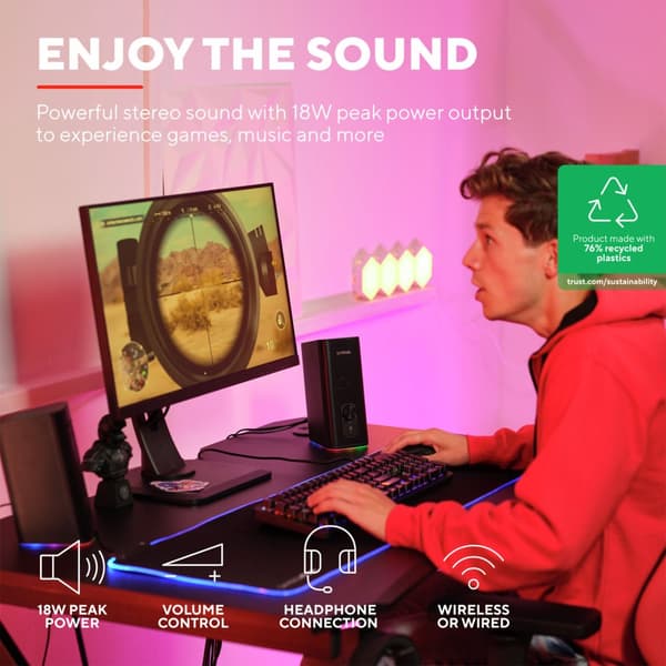GXT 612 Cetic Gaming højttalere Bluetooth