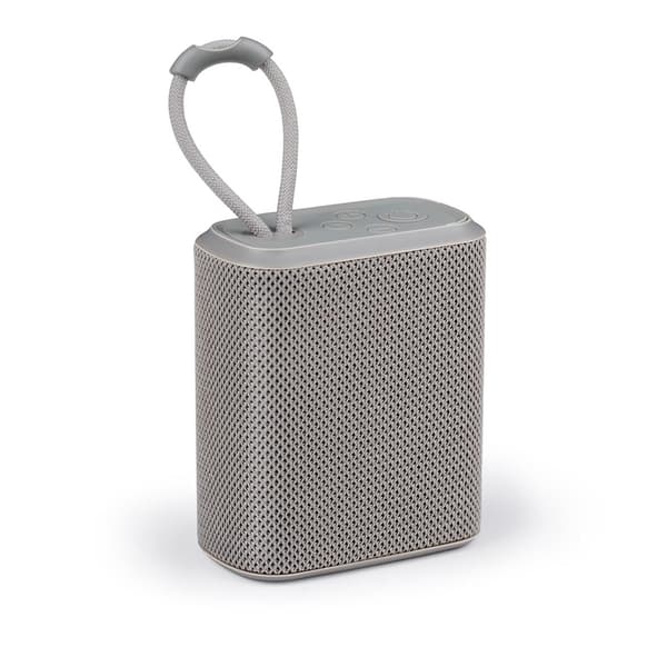 Kannettava Bluetooth-kaiutin 3W radiolla ja AUX:lla - harmaa