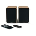 Miniatyrbild 5 av 6: THOMSON WS602DUO - Set med 2 högtalare med trälåda - 100W - Bluetooth 5.0 - 2 RCA-utgångar - Lätt trä