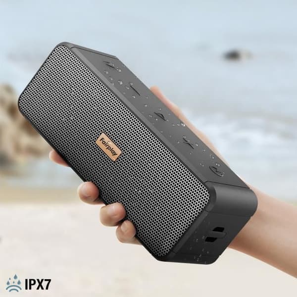 Bluetooth-högtalare - FAIRPLAY - Svart - IPX7 - 15W - 24h batteritid