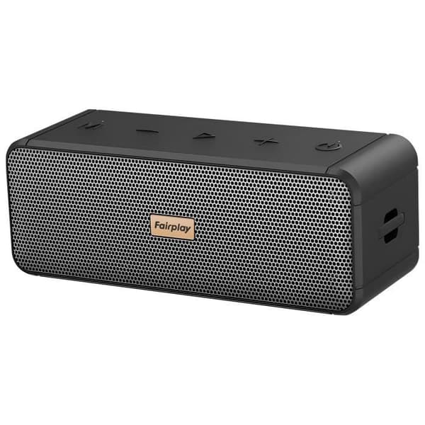 Bluetooth-högtalare - FAIRPLAY - Svart - IPX7 - 15W - 24h batteritid