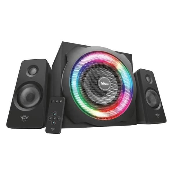 Trust Gaming GXT 629 Tytan RGB PC Gamer 2.1-högtalare med datorsubwoofer 120 watt