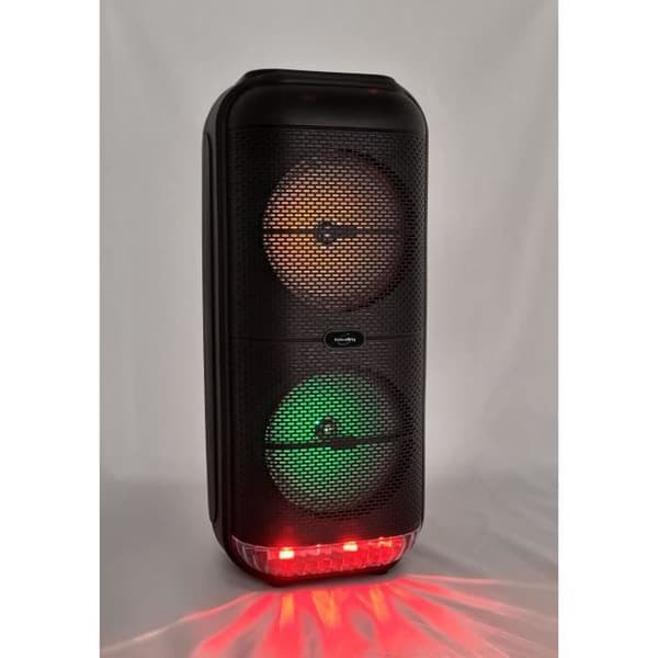 Upplyst karaokehögtalare - INOVALLEY - KA22-BTH - Bluetooth V5.0 - 49 cm - 500 W - Svart