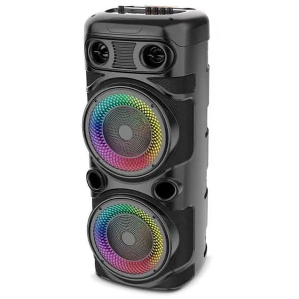 Upplyst karaokehögtalare - INOVALLEY - KA123-XXL - Bluetooth V5.0 - 75 cm - 900 W - Svart