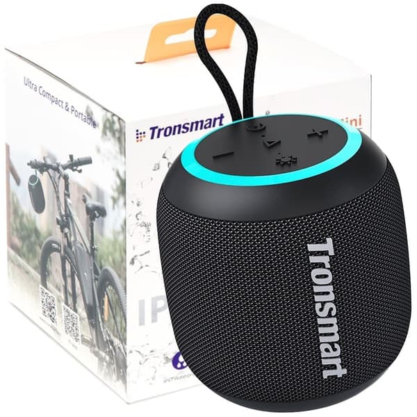 Tronsmart T7 Mini Bærbar trådløs Bluetooth 5.3 15W høyttaler Svart