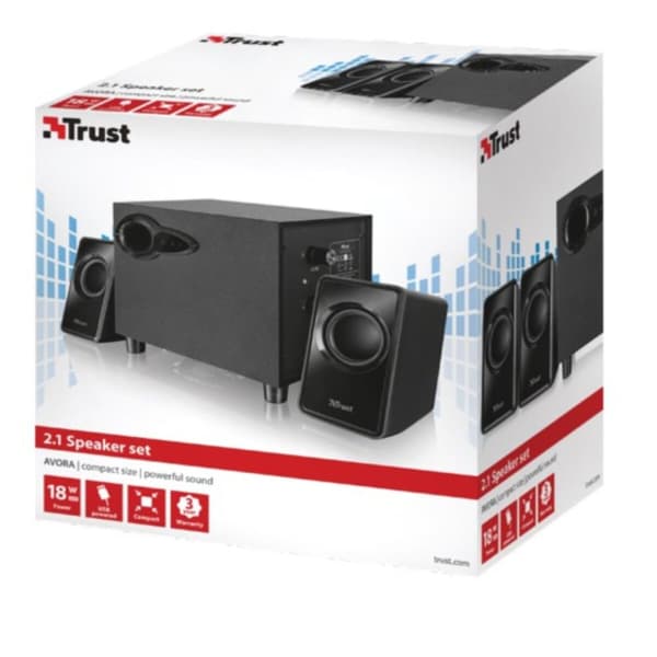 PC-högtalare Trust 20442 Svart