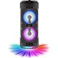 Miniatyrbild 3 av 6: INOVALLEY KA03-N - Bluetooth-ljushögtalare - 400 W - Karaokefunktion - Färgade LED-lampor - USB-port