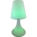 Miniatyrbild 2 av 2: Ljusstark Bluetooth 4.1 högtalarlampa 60W IPX6 med Color Block Micro USB-kabel Vit