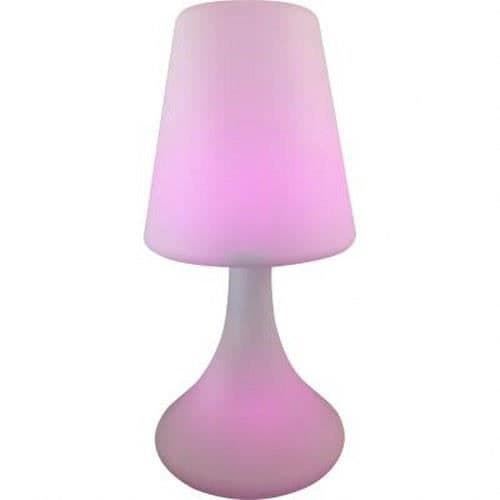Ljusstark Bluetooth 4.1 högtalarlampa 60W IPX6 med Color Block Micro USB-kabel Vit