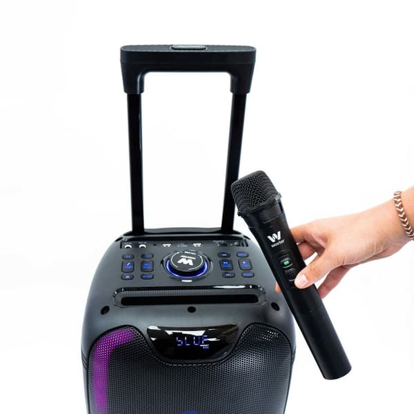 Bærbar Bluetooth højttaler med mikrofon Woxter Rock'n'Roller ST Sort
