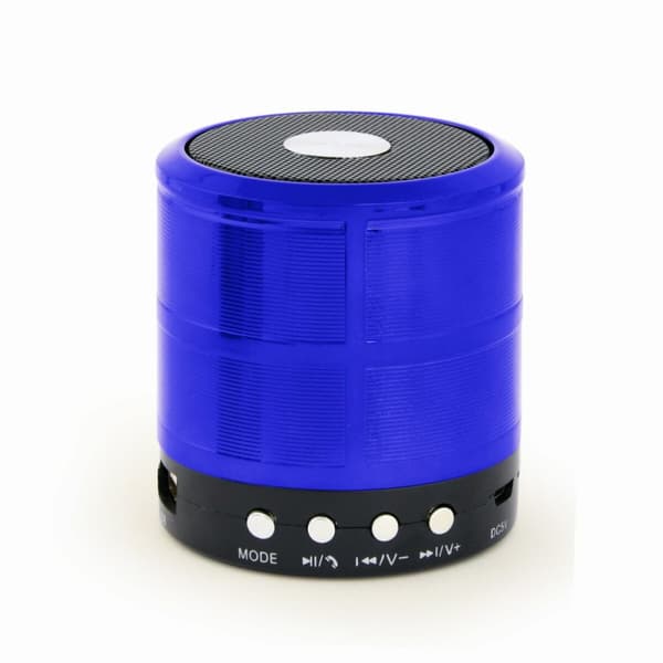 Bærbare Bluetooth-højttalere GEMBIRD SPK-BT-08-B Sort/Blå 3 W 4 W Sort, Blå