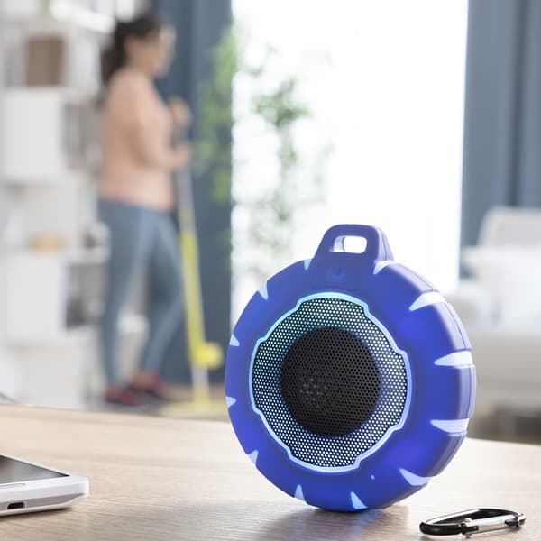Flytende trådløs høyttaler med LED Floaker InnovaGoods